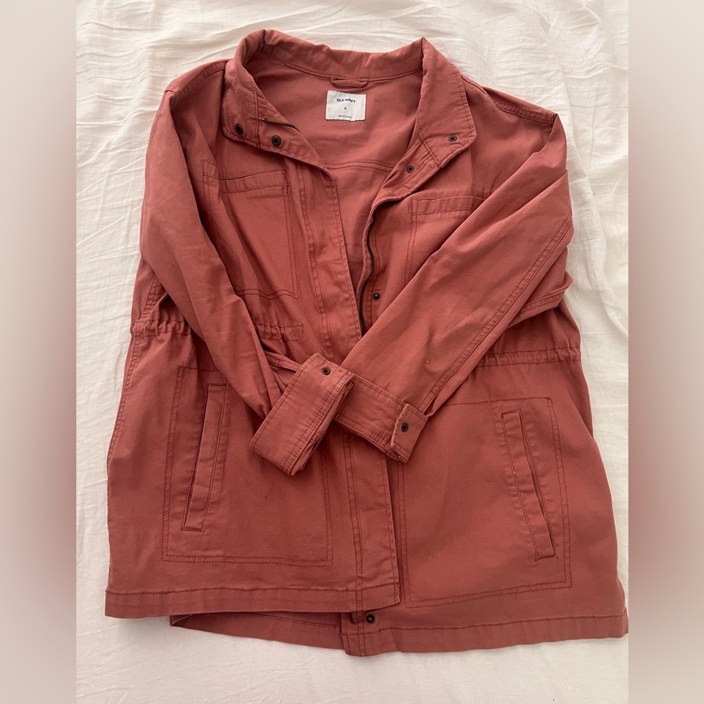 Coral Utility Jacket